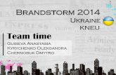 L'Oreal Brandstorm 2014. Kyiv, KNEU, Team time