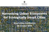 Harnessing Urban Ecosystems for Ecologically Smart Cities