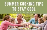Summer Cooking Tips to Stay Cool