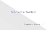 Reactions of fructose