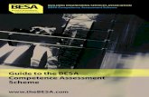 Guide to the BESA Competence Assessment Scheme .Guide to the BESA Competence Assessment Scheme