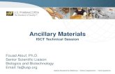 Ancillary Materials - c.ymcdn.com .Ancillary Materials (AMs) â€¢Definitions: â€“Ancillary Materials
