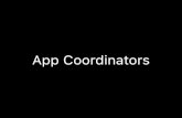 App coordinators in iOS
