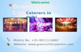 Caterers in delhi
