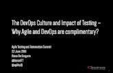 DevOps Talk - Agile and DevOps are complimentary and necessary
