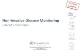 Non invasive Glucose Patent Landscape sample