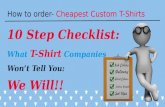 Cheap Custom T-Shirts | Buy Custom T-Shirts | Screen Print T-Shirts Cheap | Where to buy cheap custom t-shirts