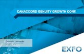 Canaccord Genuity Growth Conference August 2016