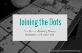 Joining the dots: Data and Marketing Strategy