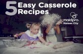 Five Easy Casserole Recipes