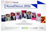Pharma Brand Manager Meet -  BrandStorm 2016