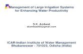 26 nov16 management_of_large_irrigation_systems_for_enhancing_water_productivity