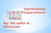 Ophthalmic perparation