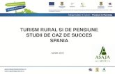 TURISM RURAL SI DE PENSIUNE STUDII DE CAZ DE .TURISMUL IN SPANIA Sectorul hotelier din Spania s-a