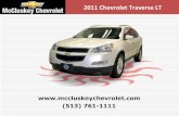 Used 2011 Chevrolet Traverse LT SUV at your Chevy Cincinnati Ohio Dealer