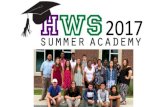 HWS Summer Academy 2017