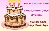 Dvas Custom Cakes & Treats Cambridge