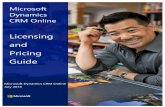 Dynamics CRM Online pricing and licensing guide