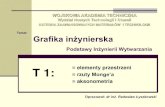 Wydzia‚ Nowych Technologii i .W. Jakubiec, J. Malinowski Metrologia wielko›ci geometrycznych G
