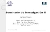 Seminario de Investigaci³n II - ccc. pgomez/cursos/semII/presentaciones/...  El contenido de esta
