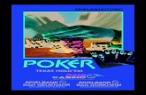 POKER - ring- .POKER-SPIELREGELN Poker wird mit einem Paket aus zweiundf¼nfzig Karten gespielt,