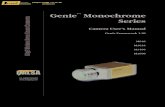 Genie Monochrome Series -  .Genieâ„¢ Monochrome Series Camera Userâ€™s Manual Genie Framework 1.20 M640 M1024 M1400 M1600 GigE Vision Area Scan Camera CA-GENM-MUM00