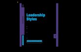 Leadership Styles - download.e-  LEADING. Leadership Styles Fast track route to mastering effective leadership styles Covers the key areas of leadership styles, from developing a