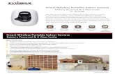 Smart Wireless Portable Indoor Camera .Smart Wireless Portable Indoor Camera Battery Powered & 2