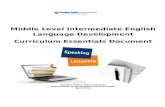 Middle Level Intermediate English Language Development Catalog/Web viewGrade Level Clusters. ... is organized in five gradeâ€level clusters: Pre Kâ€“K, 1â€“2, 3â€“5,