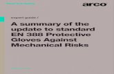 expert guide / A summary of the update to standard EN 388 ... 388 Protective Gloves Against Mechanical Risks ... EN ISO 13997:1999 cut test, ... 2016 Protective gloves against mechanical