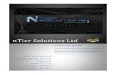 nTier Solutions   OF CONTENTS Section Chapter Title Page About nTier Solutions 2 The nTier Architecture 3 I ... Accounting System 23 b. Inventory  Asset Management 24