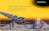Cement Mill Chains -  ??6 CEMENT MILL CHAINS Special Seal Bucket Elevator Chains Renold Jeffrey Bucket Elevator Chains are built to last. Pins and bushings are