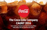The Coca-Cola Company CAGNY 2016coca-cola-ir.prod-use1. /media/Files/C/Coca-Cola-IR/...The Coca-Cola Company CAGNY 2016 ... Coca-Cola European Partners AFRICA Coca-Cola Beverages