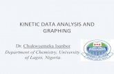 KINETIC DATA ANALYSIS AND GRAPHING - WACREN  DATA ANALYSIS AND GRAPHING Dr. Chukwuemeka Isanbor Department of Chemistry, University of Lagos, Nigeria
