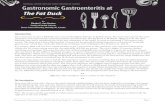 NATI ONAL CENTER FOR CASE STUDY TEACHING IN ??Gastronomic Gastroenteritis at Th e Fat Duckâ€‌ by Nienke E. van Houten Page 1 NATIONAL CENTER FOR CASE STUDY TEACHING IN ... Recruit
