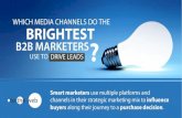 WHICH MEDIA CHANNELS DO THE BRIGHTEST -   MEDIA CHANNELS DO THE BRIGHTEST ... â€¢ LinkedIn InMail, Display Ads  Sponsored Updates ... B2B Lead Generation