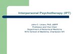 Interpersonal Therapy (IPT) - WV IBHC Presentations...Interpersonal Therapy (IPT) ... Some differences make a difference. ... Grief and bereavement: 1 2 1 . IPT Role deficits: 1 4