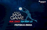 PEPSICO INDIA - Industry 2.0 - Team   INDIA - Industry 2.0 - Team Alpha