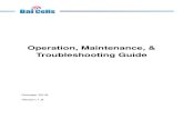 Operation, Maintenance, & Troubleshooting Guide ... This operation, maintenance, and troubleshooting