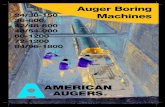 Auger Boring - Iroc Boring Machines Utilities Water Gas Sewer Communication Drainage American Augers offers a huge selection of auger boring tools and accessories to compliment any