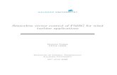 Sensorless vector control of PMSG for wind turbine ... vector control of PMSG for wind ... 03rd June 2009. Title: Sensorless vector control of PMSG for wind turbine applications