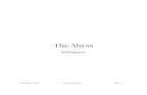 Whitepaper The Abyss ICO - The Abyss Platform Key Characteristics of the Project: ... 3.4 The Abyss's Advantages for Players . The Abyss offers a wide range of profitable options for