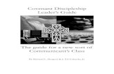 Covenant discipleship leaders guide - PCA Bookstore churches have youth ministry or childrenâ€™s ... Talking Points for Orientation to the Covenant Discipleship ... Why do we