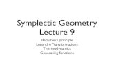 Symplectic Geometry Lecture 9 - Harvard math. Symplectic Geometry Lecture 9 Hamiltonâ€™s principle