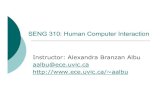 SENG 310: Human Computer aalbu/SENG 310 2007/SENG 310-1.pdf SENG 310 : Human Computer Interaction, Lecture