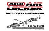 INSTALLATION GUIDE - 4WD.com 4x4 Accessories...2.4 Marking the Bearing Caps 8 ... Many ARB distributors around the world have been fully instructed in Air Locker installations by ARB,