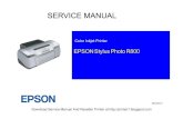 SERVICE MANUAL - Diagramas   Stylus...EPSON Stylus Photo R800 Color Inkjet Printer SERVICE MANUAL SEIJ03012 Download Service Manual And Resetter Printer at