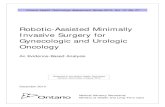 Robotic-Assisted Minimally Invasive Surgery for ... ... Robotic-Assisted Minimally Invasive Surgery