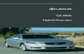 GS 450h Hybrid Overview - 450h Hybrid Overview â€¢ The Lexus GS 450h is powered by Lexus Hybrid Drive that combines the advantages of electric motor/generators and a gasoline engine