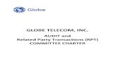 GLOBE TELECOM, INC.corporate- TELECOM, INC. ... A soft file copy of the harter is available in the corporate governance section of Globe ... financial process and management reporting
